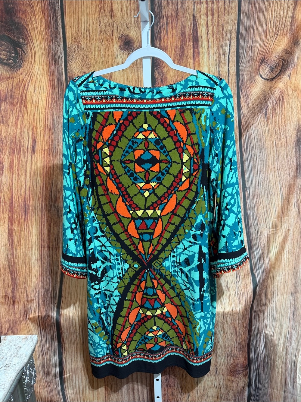 Versona Angel Sleeve Dress Size 8
